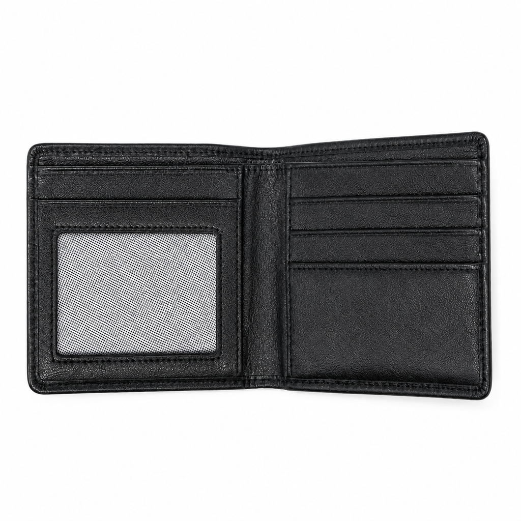 Hair-On Leather Bi-Fold Wallet