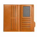 Elegant Light Brown Long Wallet