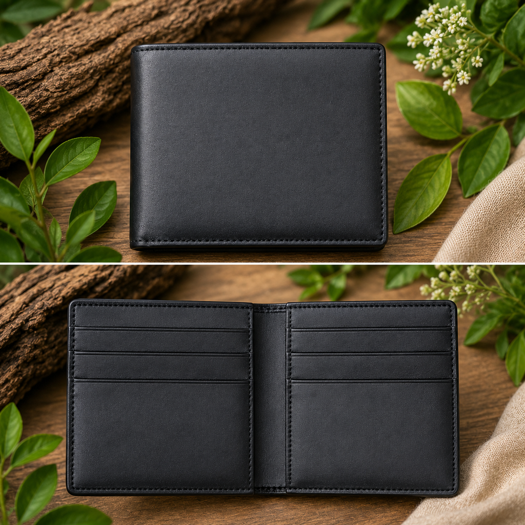Premium Bi-Fold Wallet