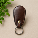 Leather Key Ring – Brown