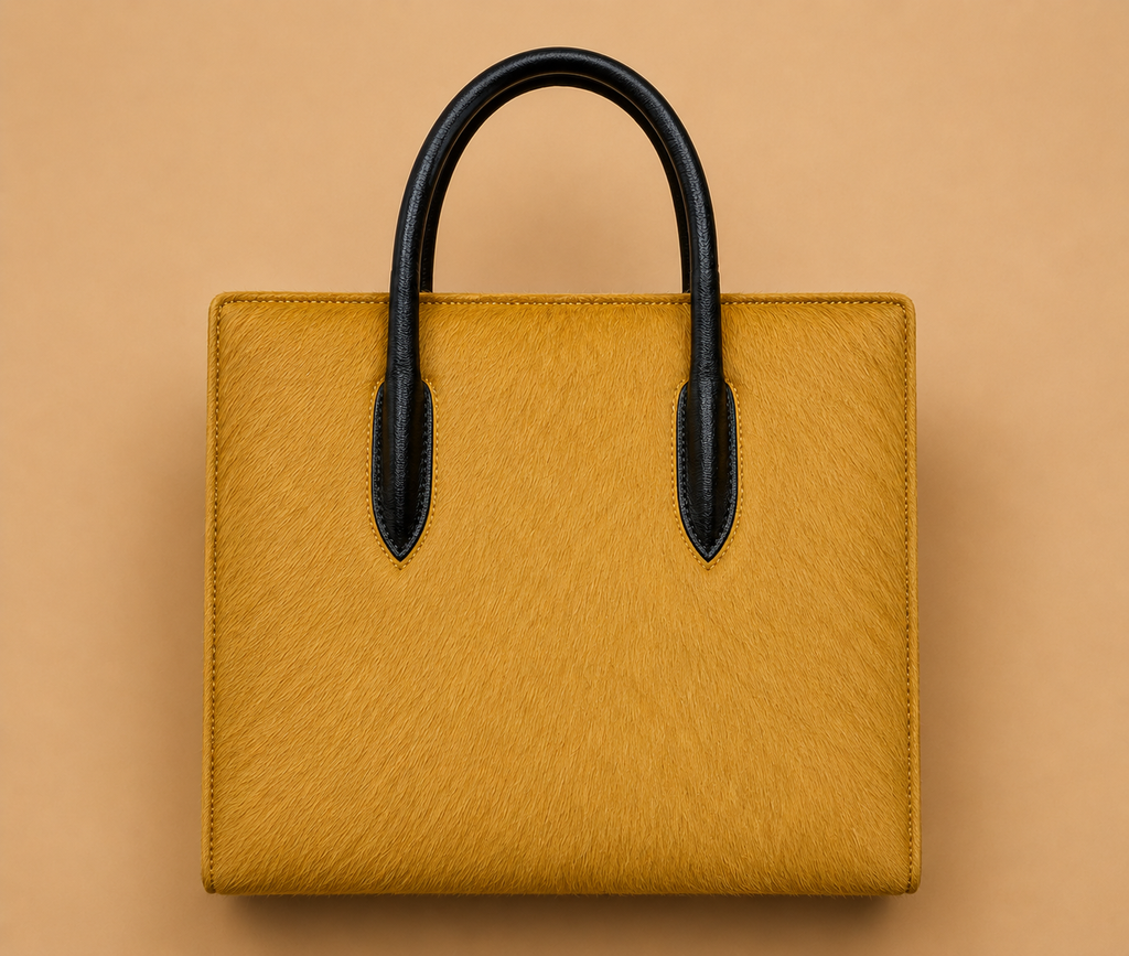 Tote Bag - Mustard & Black