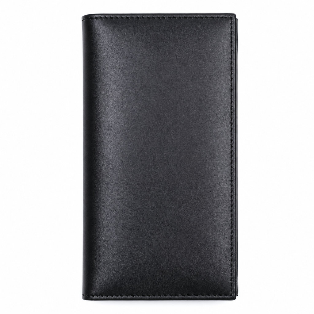 Premium Black Long Wallet