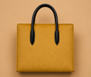 Tote Bag - Mustard & Black
