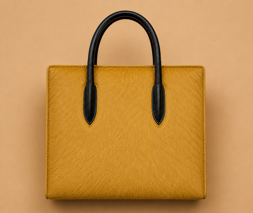 Tote Bag - Mustard & Black
