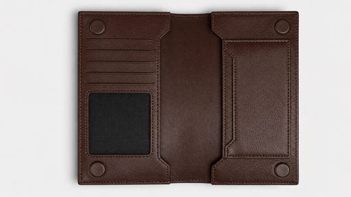 Brown Long Wallet