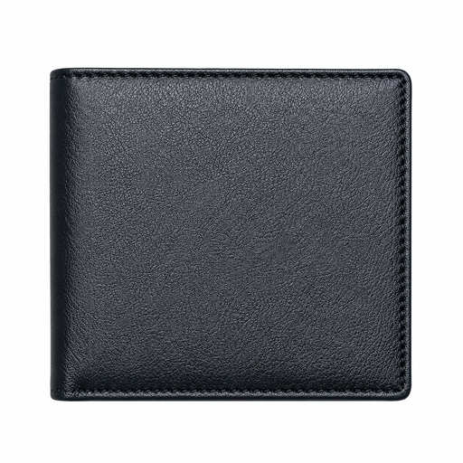 Premium Men's Bi-Fold Leather Wallet