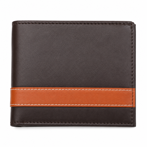 Premium Men's Bi-Fold Leather Wallet
