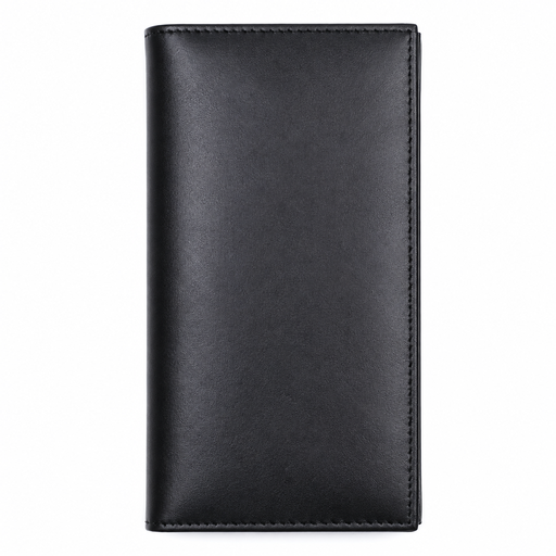 Premium Black Long Wallet