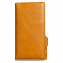 Elegant Light Brown Long Wallet